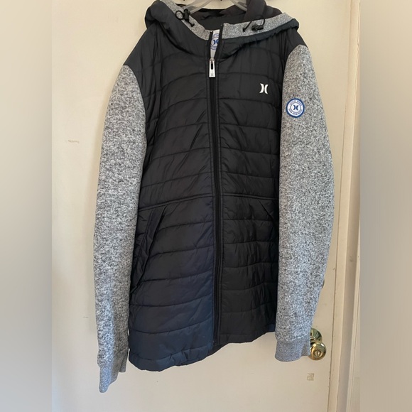 Hurley Other - Hurley men’s hooded sweater jacket